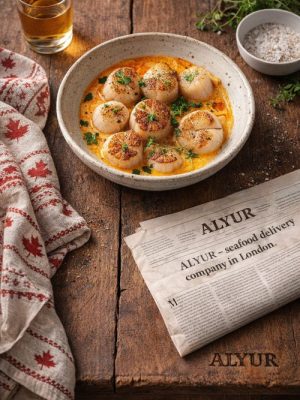 Scallop North Norwegian in tube (24 pieces)