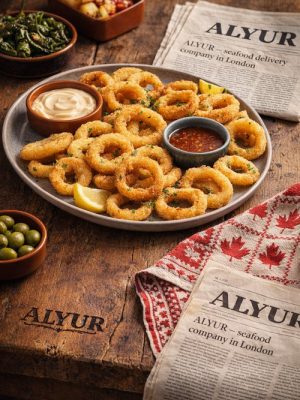 Raw Squid Rings, frozen, 700g