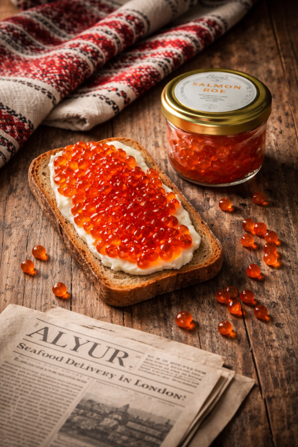 KETA Salmon Caviar, 100g (Canada, packed in the UK)