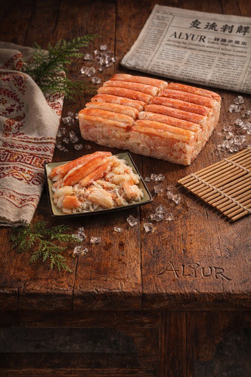 SNOW CRAB MEAT COMBO 30/70 COOKED, 380G