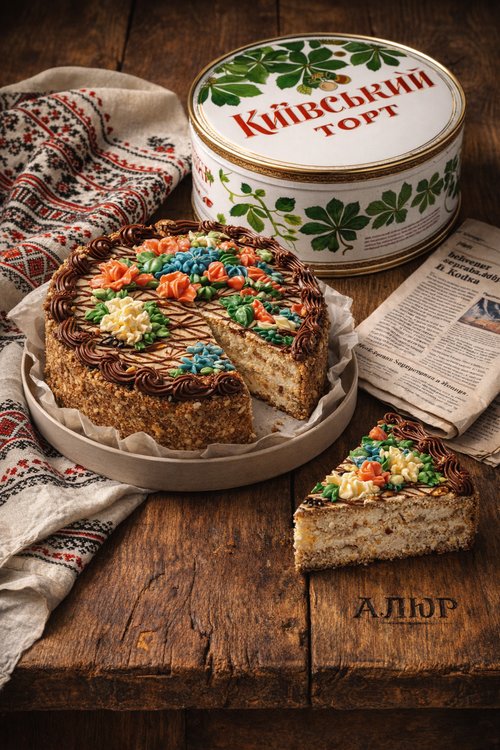 Kyivskyi Cake by Roshen, 850g